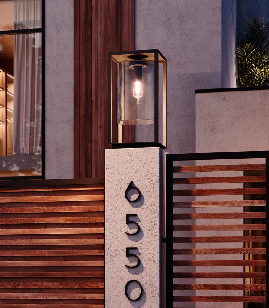 Royal Botania Dome Gate Light featured within a outdoor space