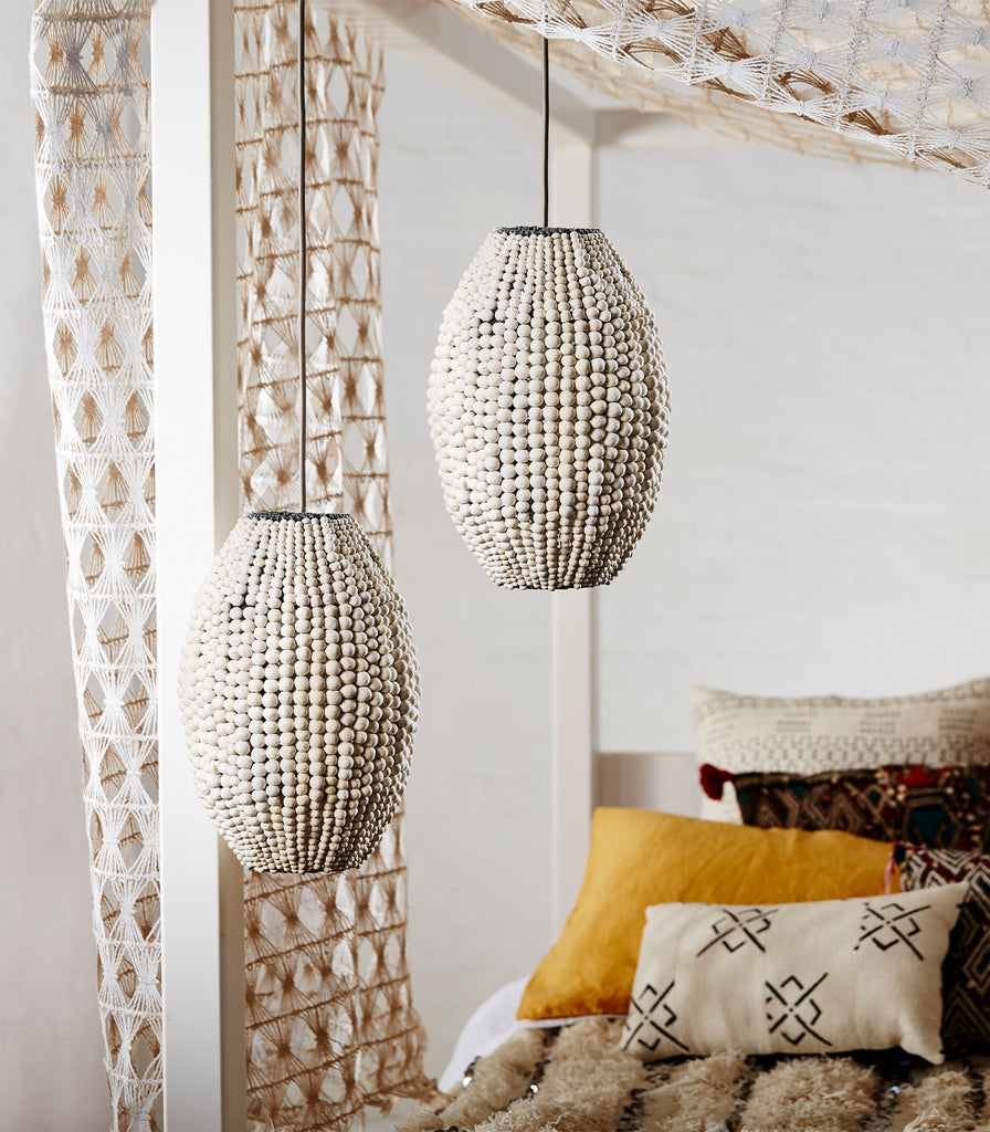 Klaylife Barrel Pendant Light featured within interior space