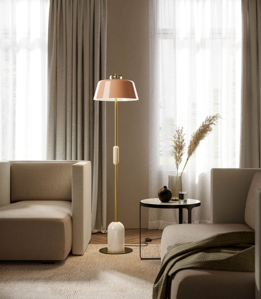 Il Fanale Bonton Floor Lamp featured within a interior space
