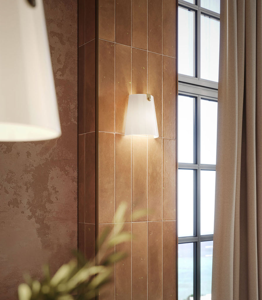 Il Fanale Bell Wall Light featured within a interior space