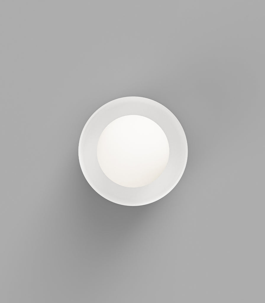 Lighting Republic Orb Sur Wall Light small white front view
