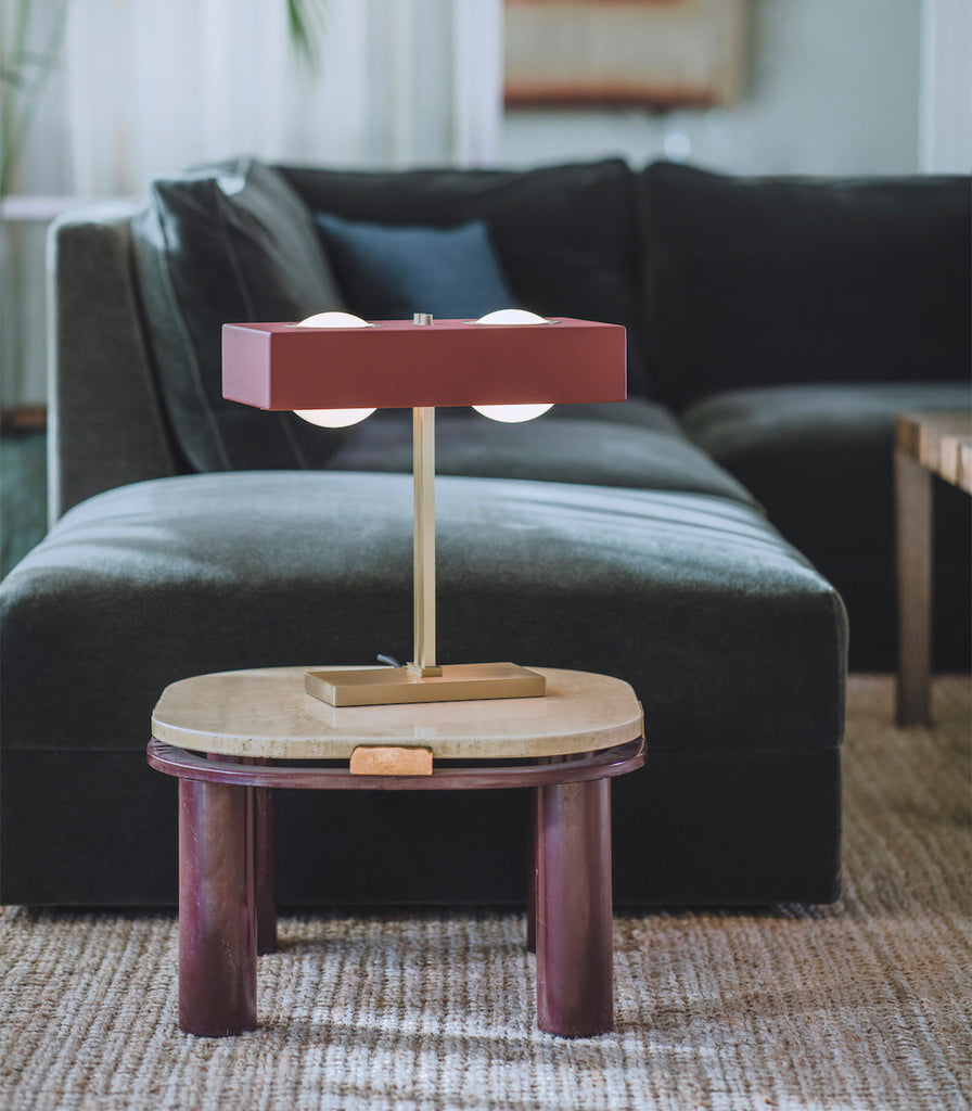 Bert Frank Kernel Table Lamp featured within a interior space