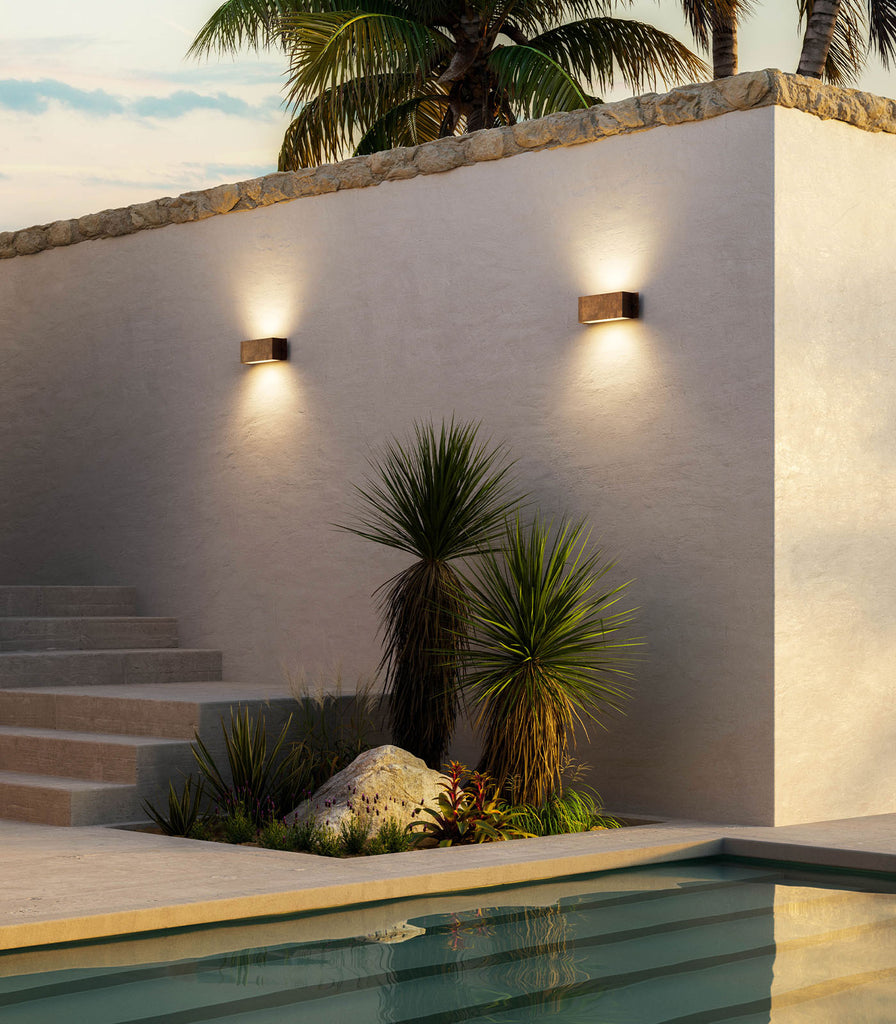 II Fanale Decori Wall Light featured within an outdoor space