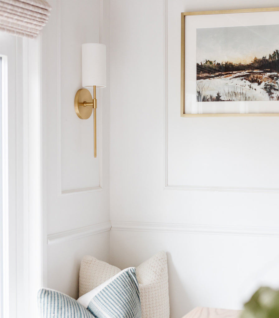 Hudson Valley Olivia Wall Light featured within interior space
