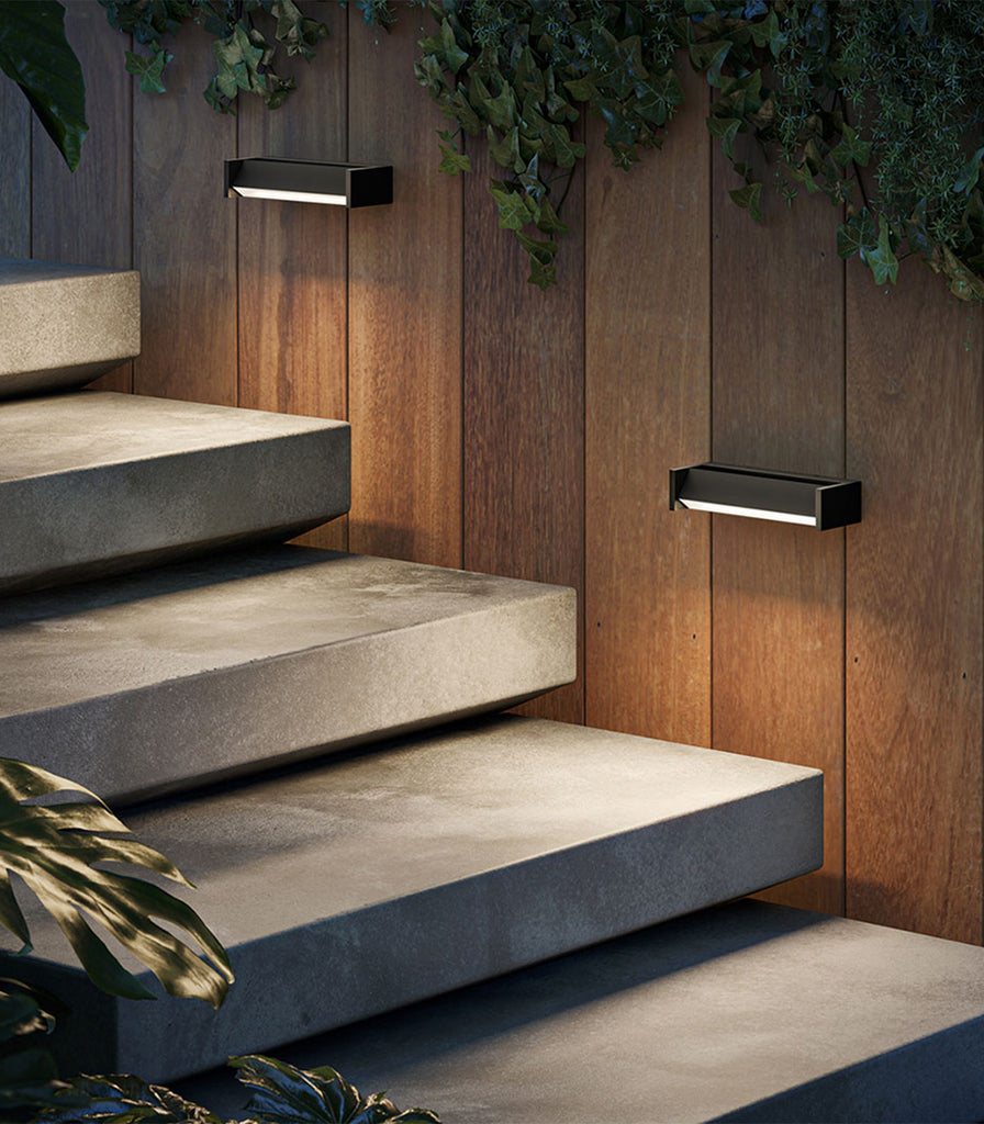 IP44.DE Slats Wall Light featured within outdoor space
