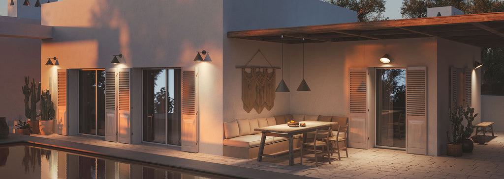 Cone Outdoor Lighting Collection | Lighterior