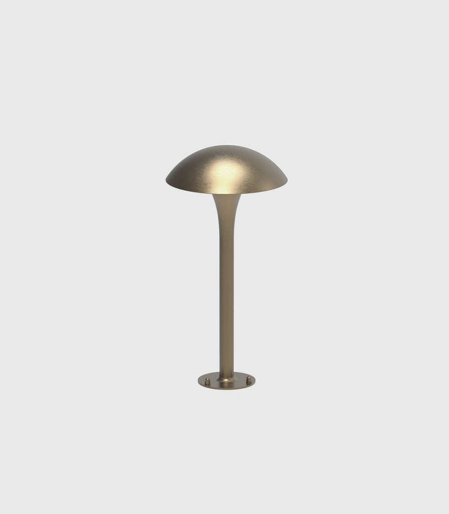 Royal Botania Fungy Bollard Light in Weathered Brass