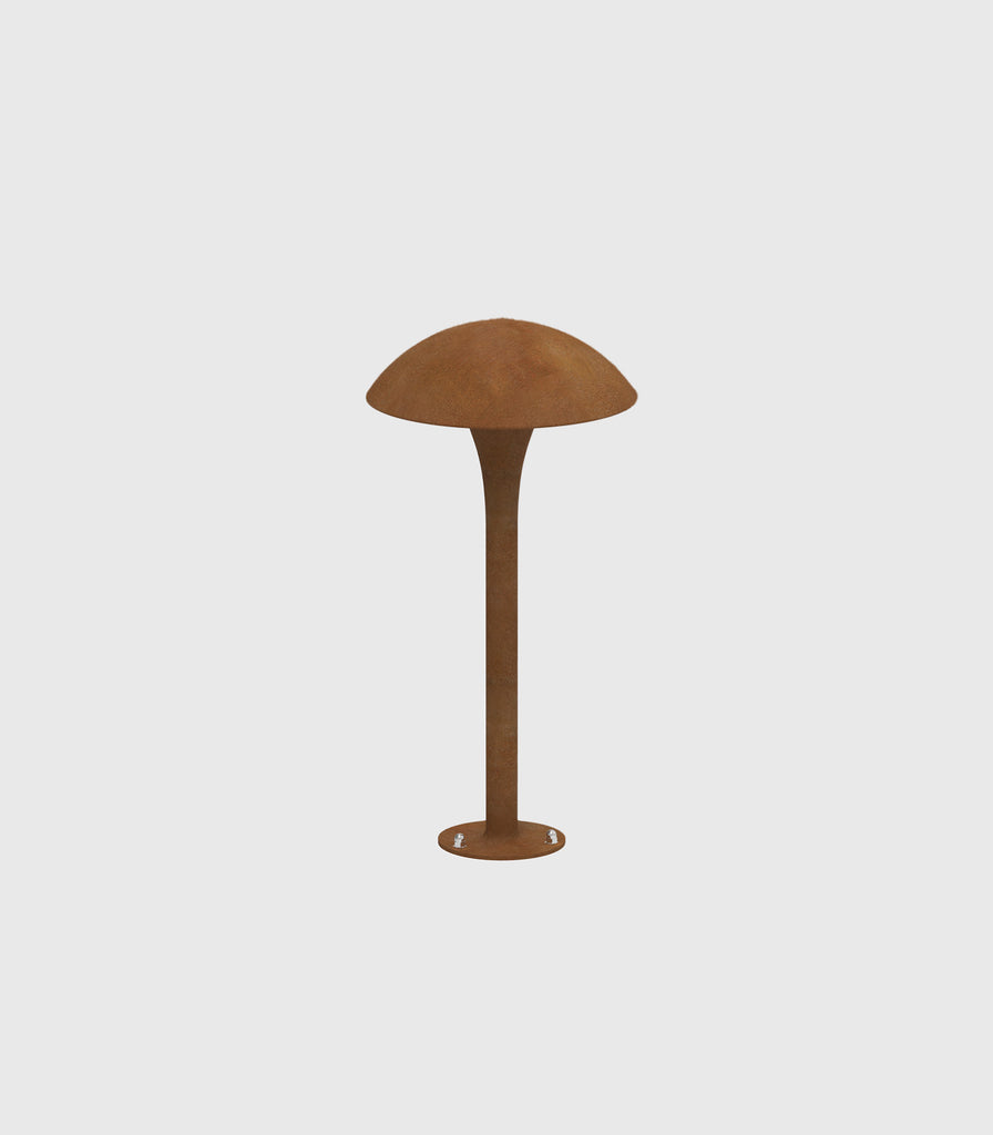 Royal Botania Fungy Bollard Light in Rusty Iron