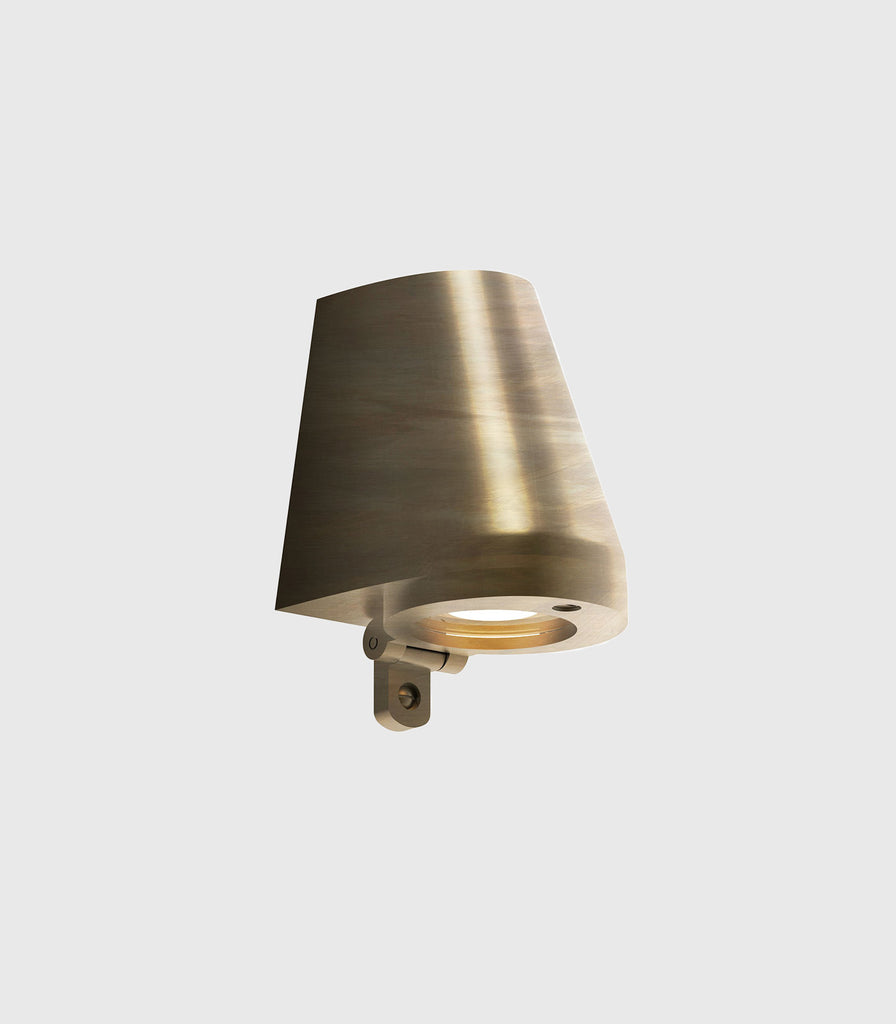 Royal Botania Beamy Wall Light in Weathered Brass