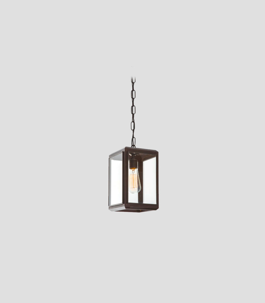 J. Adams & Co. Lilac Pendant Light in Bronze/Small/Clear