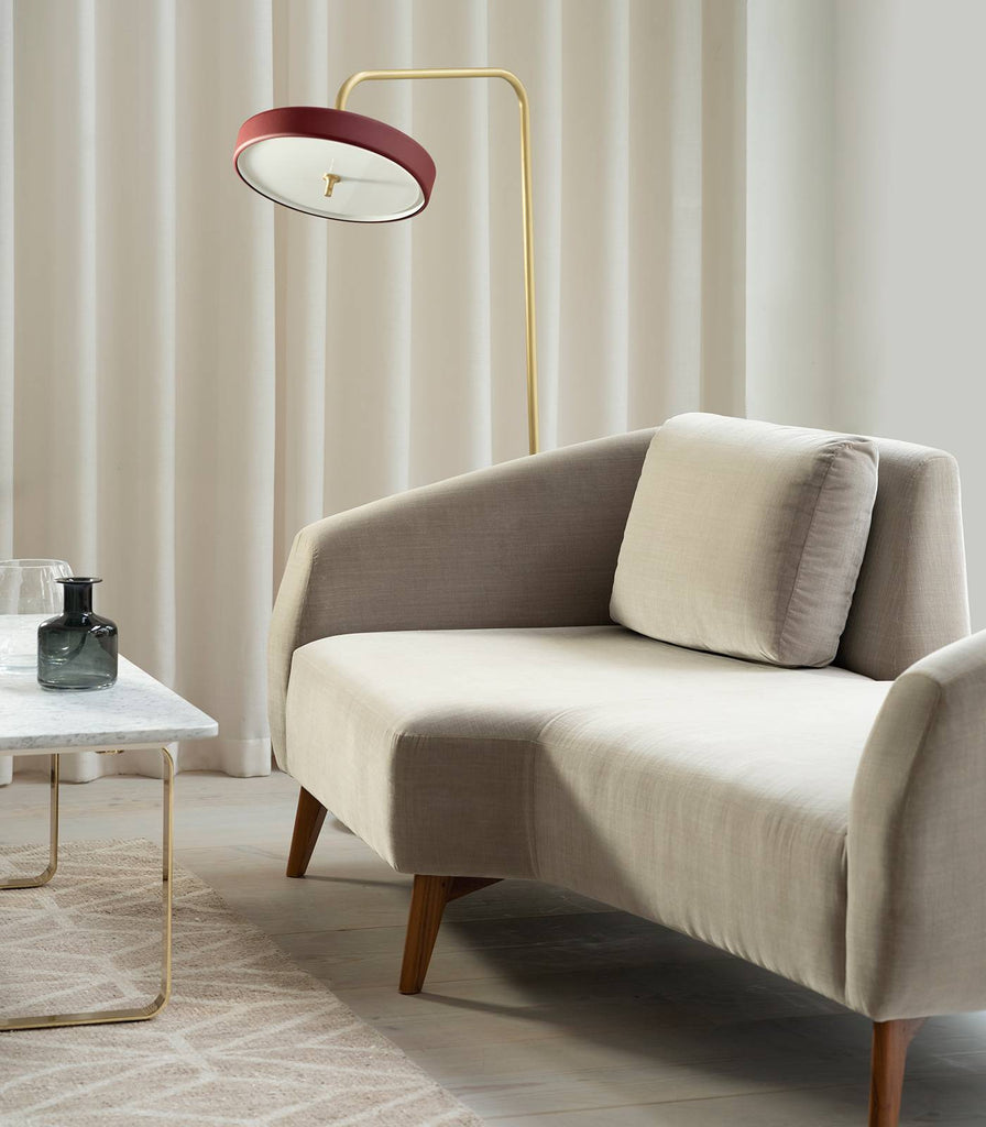 Bert Frank Revolve Floor Lamp featured within a interior space