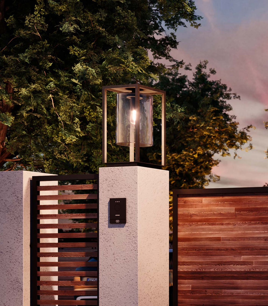 Royal Botania Dome Gate Light featured within a outdoor space