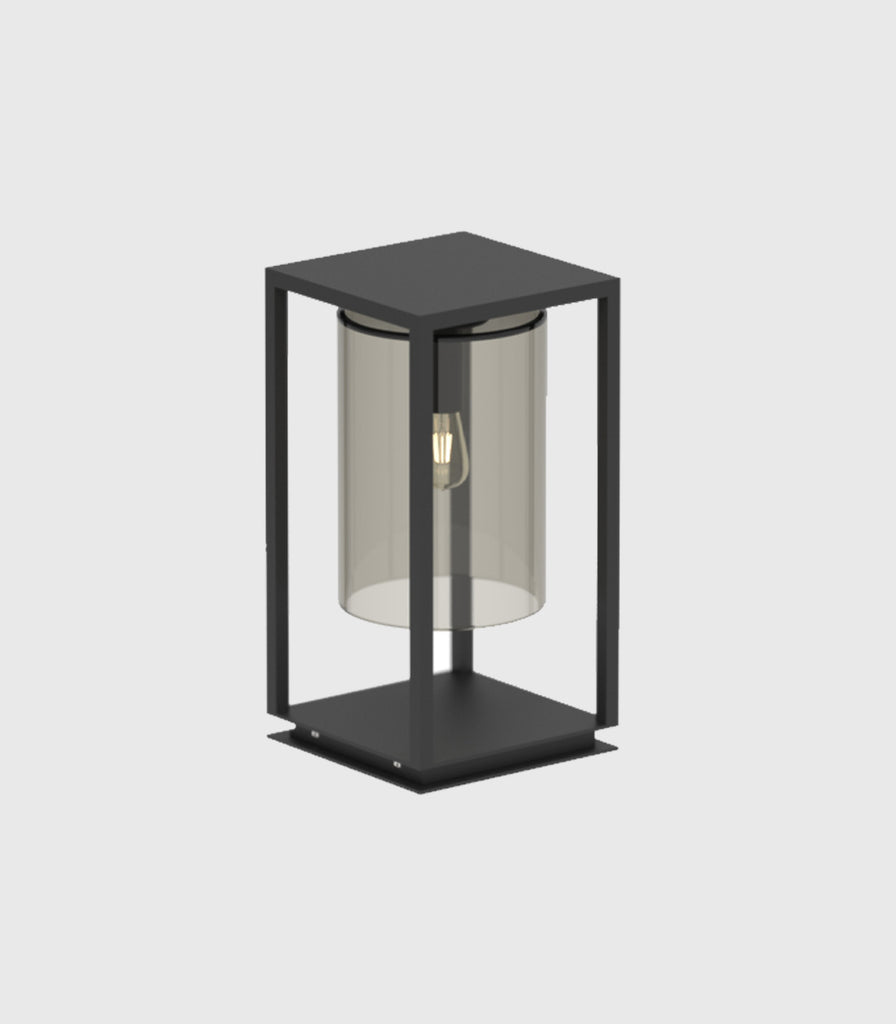 Royal Botania Dome Gate Light in Black/Smoke