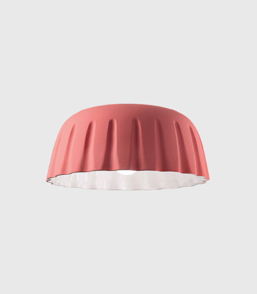 Ferroluce Madame Grès Ceiling Light in Coral Pink/Small