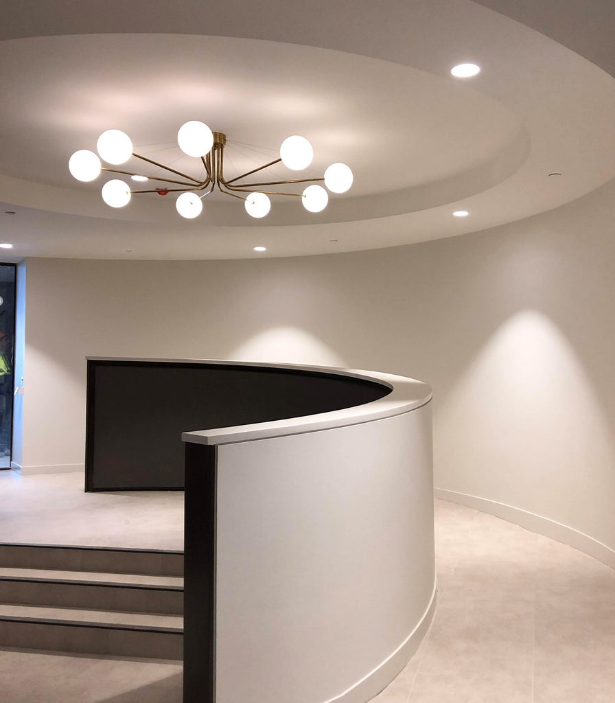 Ilanel Orbit Ceiling Light featured within interior space