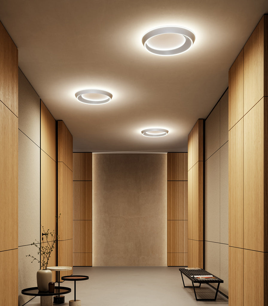 Lodes Tidal Ceiling Light featured within interior space