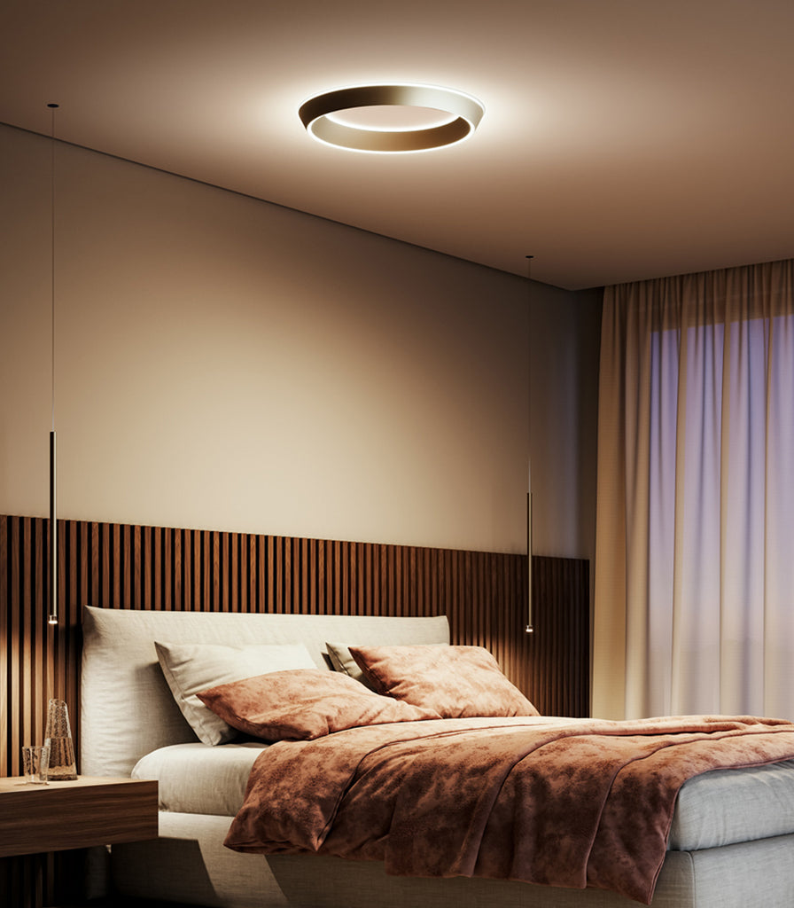 Lodes Tidal Ceiling Light featured within interior space