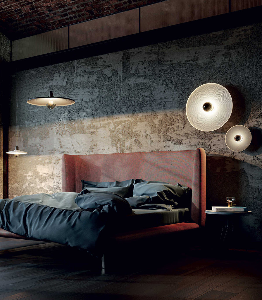 Lodes Vinyl Wall/Ceiling Light featured within interior space