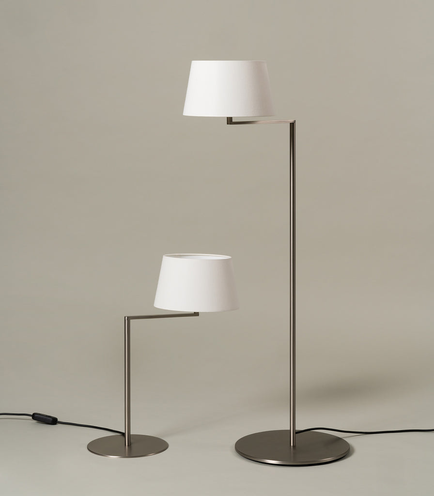 Santa & Cole Americana Floor Lamp featured within interior space