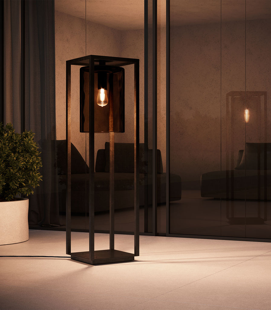 Royal Botania Dome Move Floor Lamp featured within a outdoor space