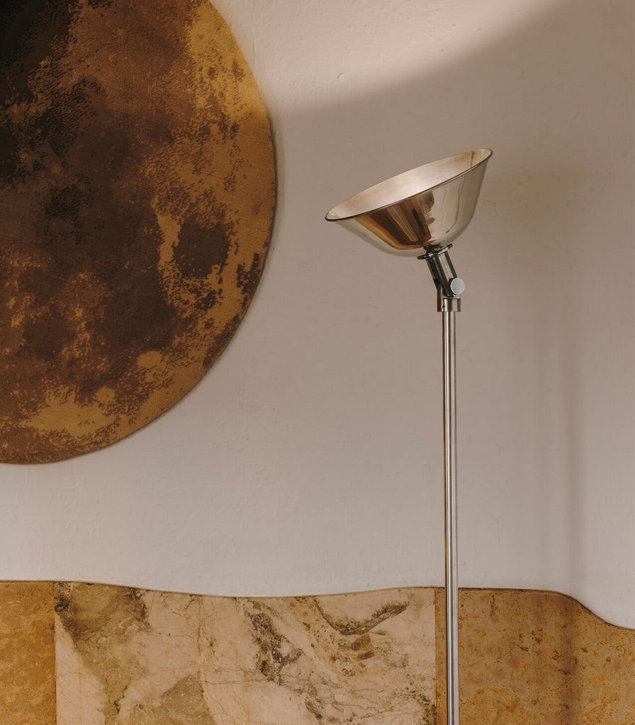 Santa & Cole GATCPAC Floor Lamp featured within interior space