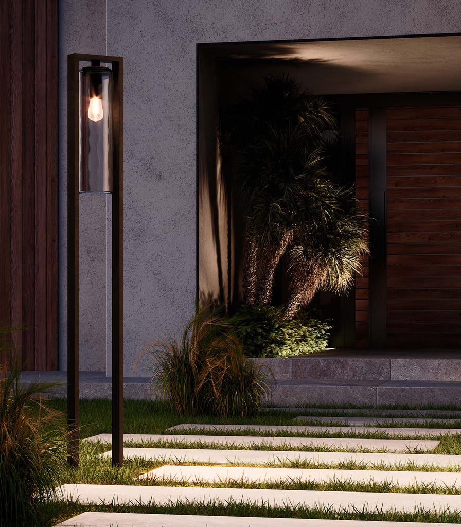 Royal Botania Dome Floor Lamp featured within a outdoor space