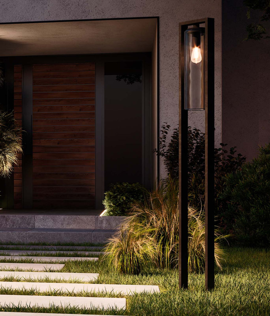 Royal Botania Dome Floor Lamp featured within a outdoor space