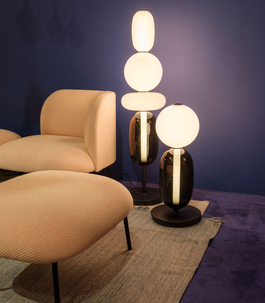 Bomma Pebbles Small Floor Lamp featured within interior space