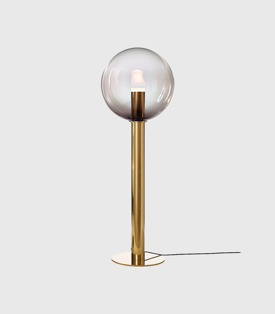 Bomma Phenomena Large Floor Lamp in Smoke/ Gold
