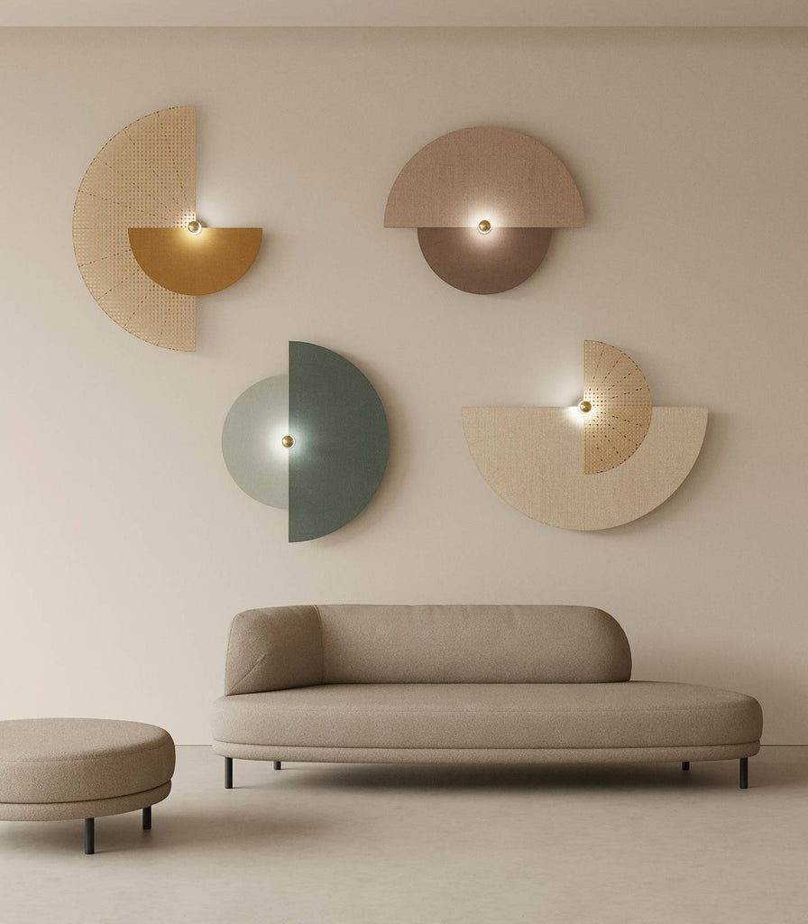 Aromas Ghaban Wall Light featured within interior space