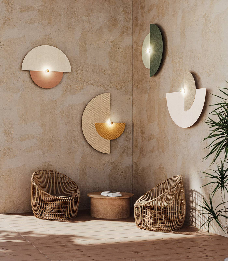 Aromas Ghaban Wall Light featured within interior space