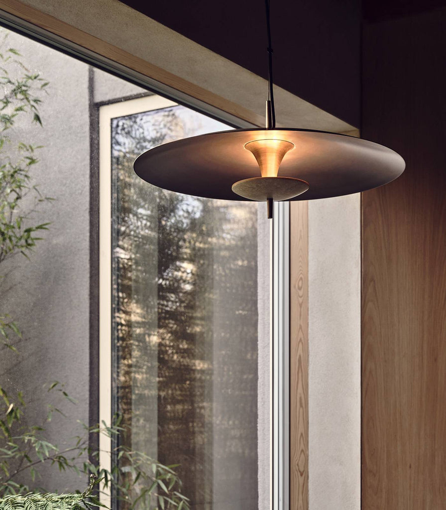 J. Adams & Co. Luna Pendant Light Featured within interor space