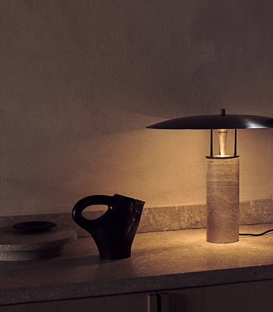 J. Adams & Co. Luna Table Lamp featured within interior space