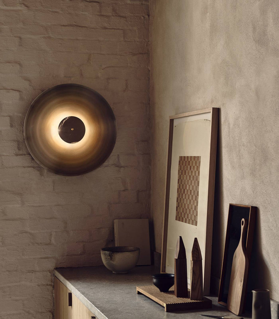 J. Adams & Co. Luna Wall Light featured within a interior space