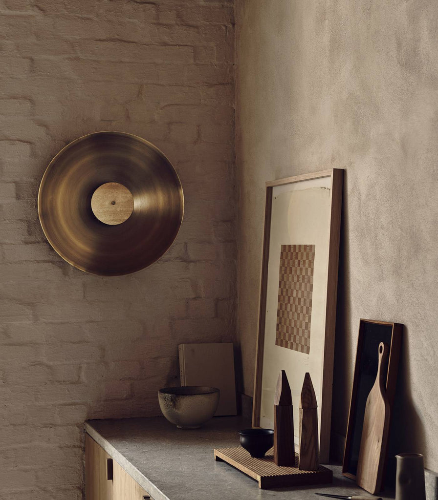 J. Adams & Co. Luna Wall Light featured within a interior space