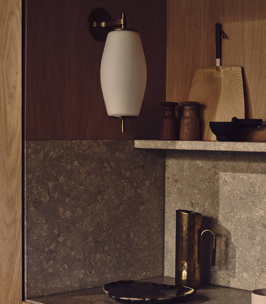 J. Adams & Co. Nova Wall Light featured within a interior space