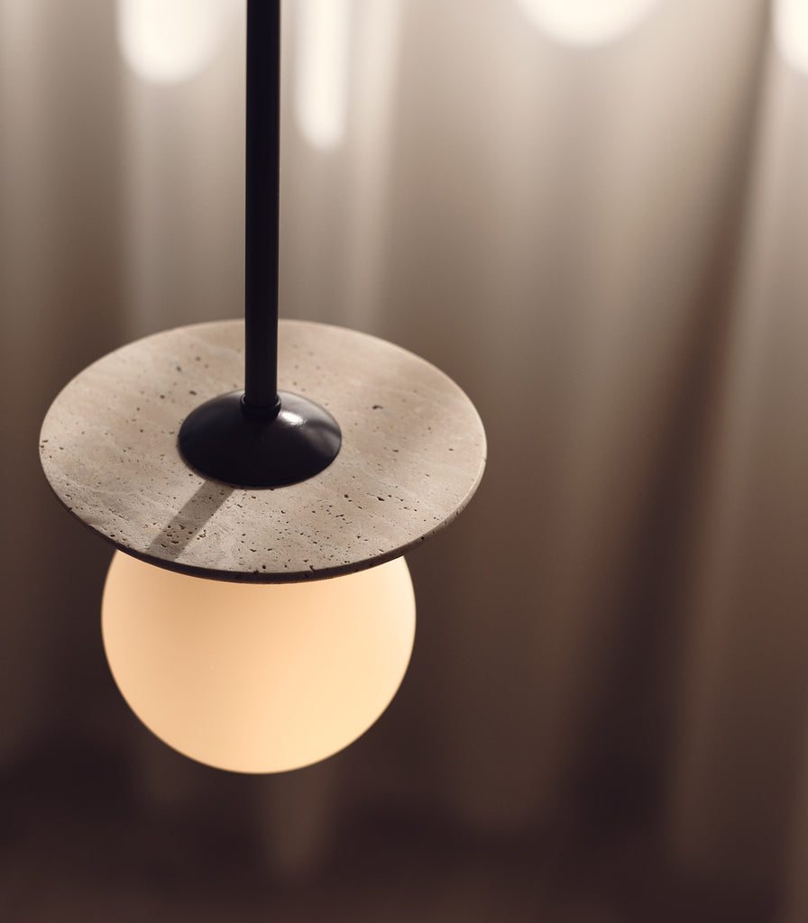 J Adams & Co.Orbit Pendant Light featured wihin interior space