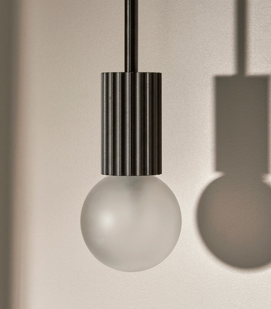 Marz Designs Attalos Black Pendant Light featured within interior space