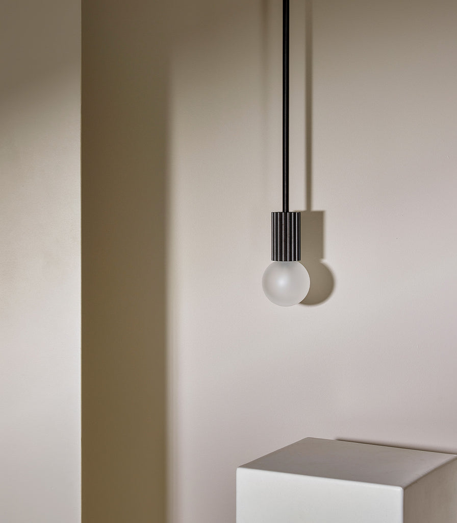 Marz Designs Attalos Black Pendant Light in Small size