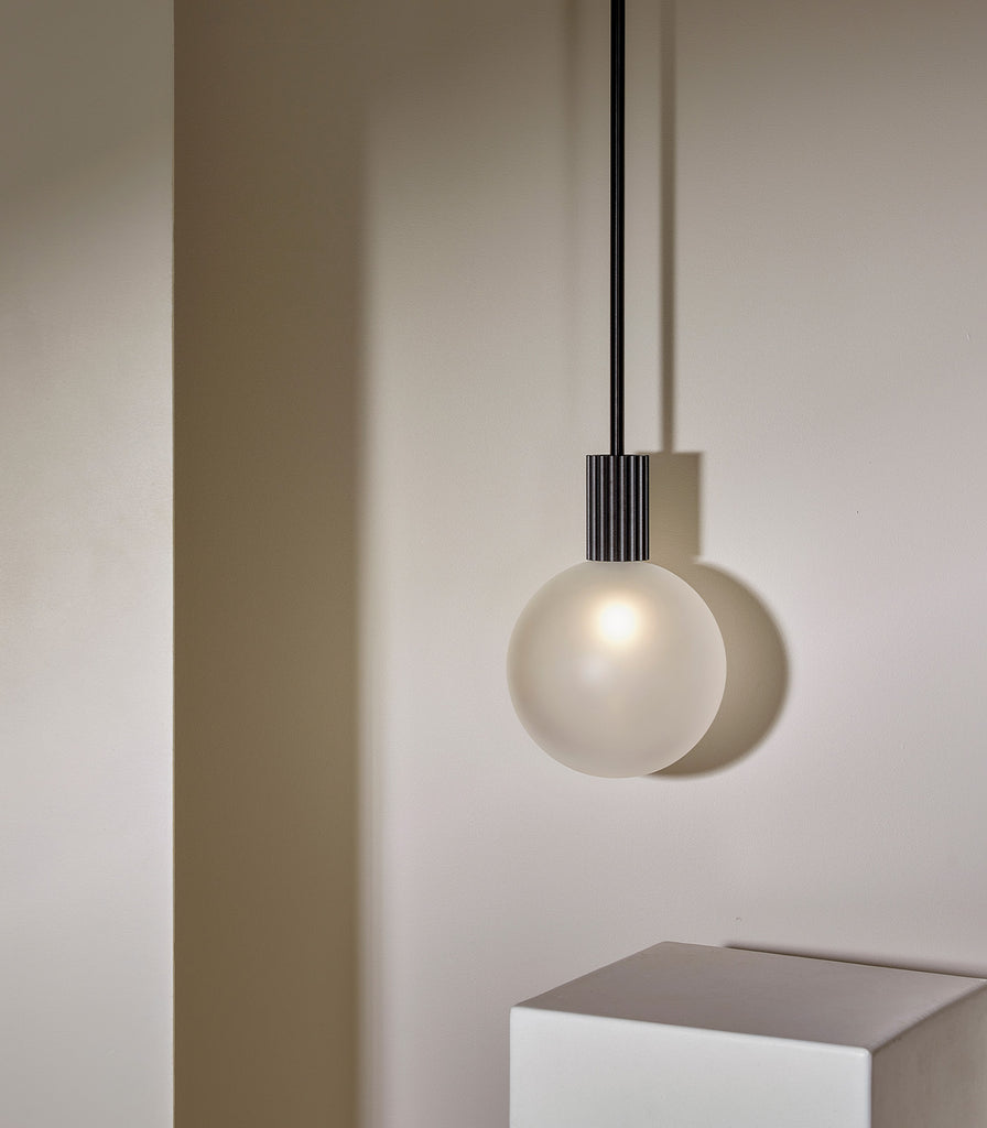 Marz Designs Attalos Black Pendant Light featured within interior space