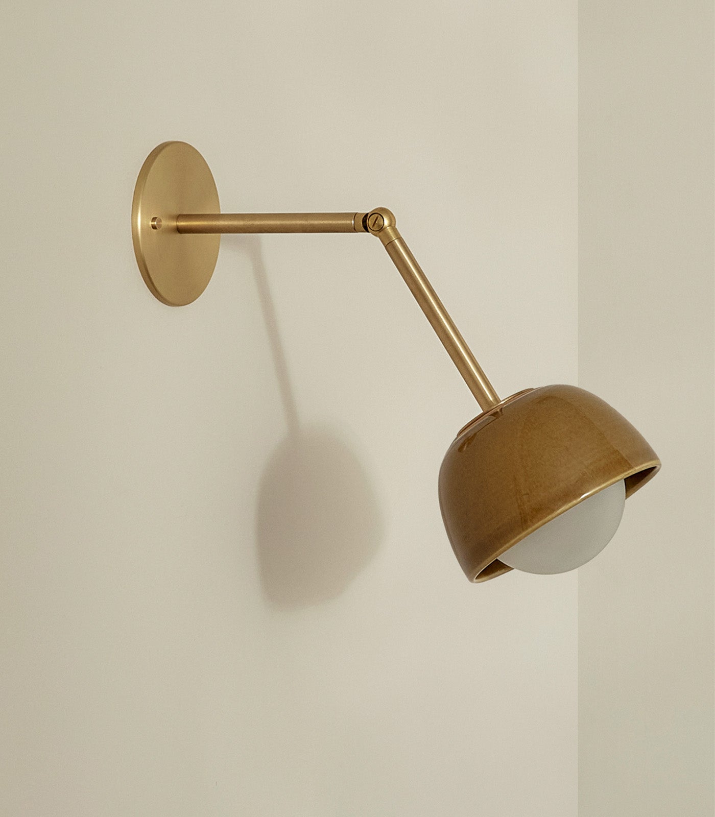 Terra Round Long Arm Wall Light Lighterior - Main Image