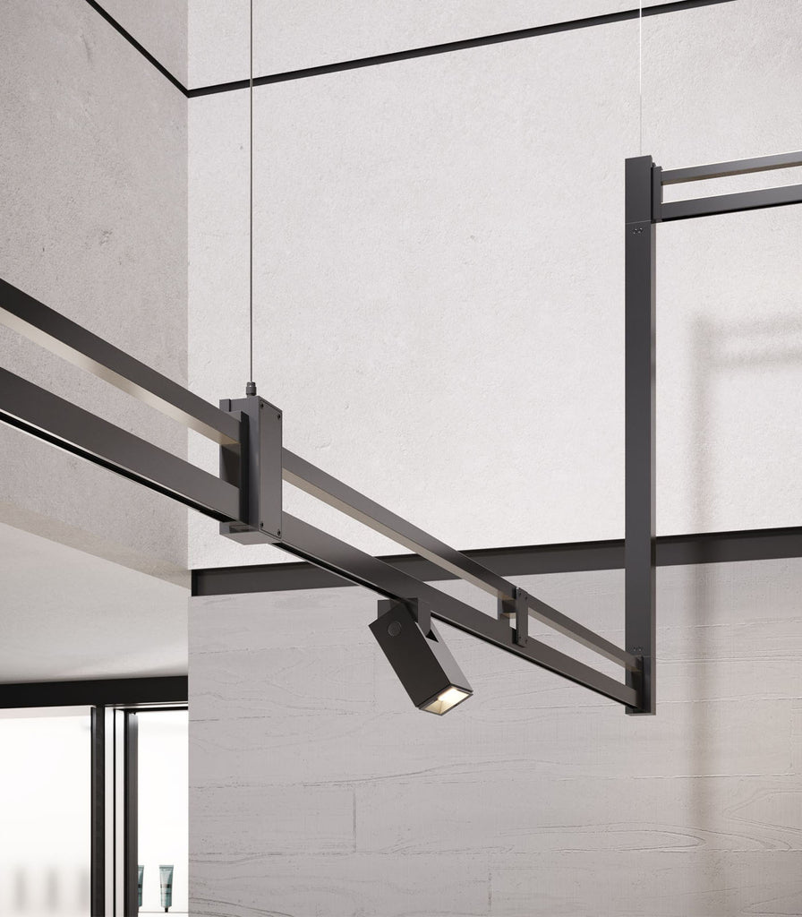 Karman Airtek One Linear Pendant Light featured within interior space