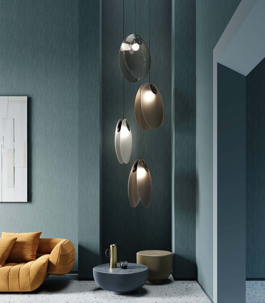 Bomma Ama Pendant Light featured within interior space