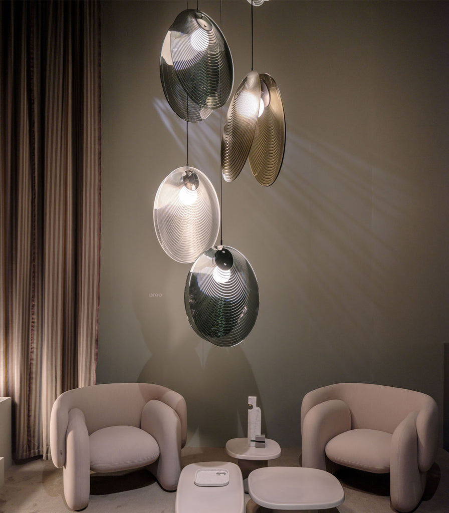 Bomma Ama Pendant Light featured within interior space