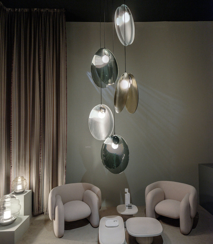 Bomma Ama Pendant Light featured within interior space