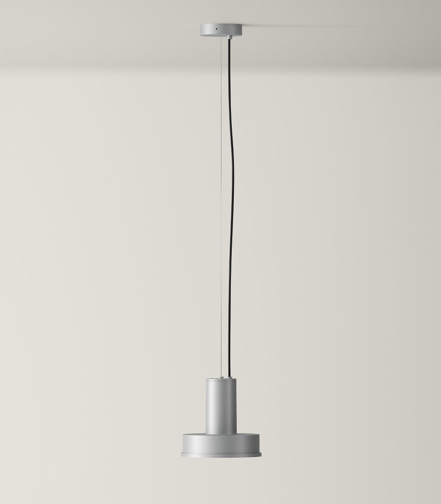 Santa & Cole Arne S Domus Pendant Light in Aluminium Grey