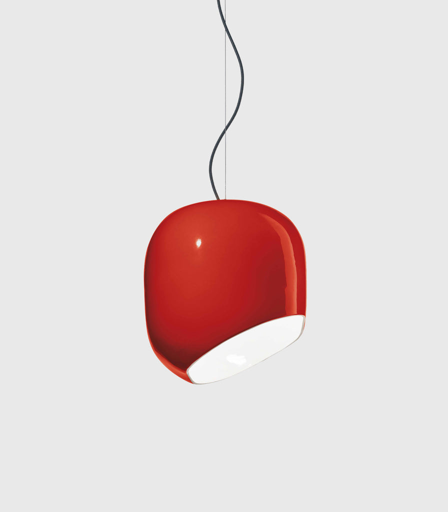 Ferroluce Ayrton Pendant Light featured in Vintage Red/ Large