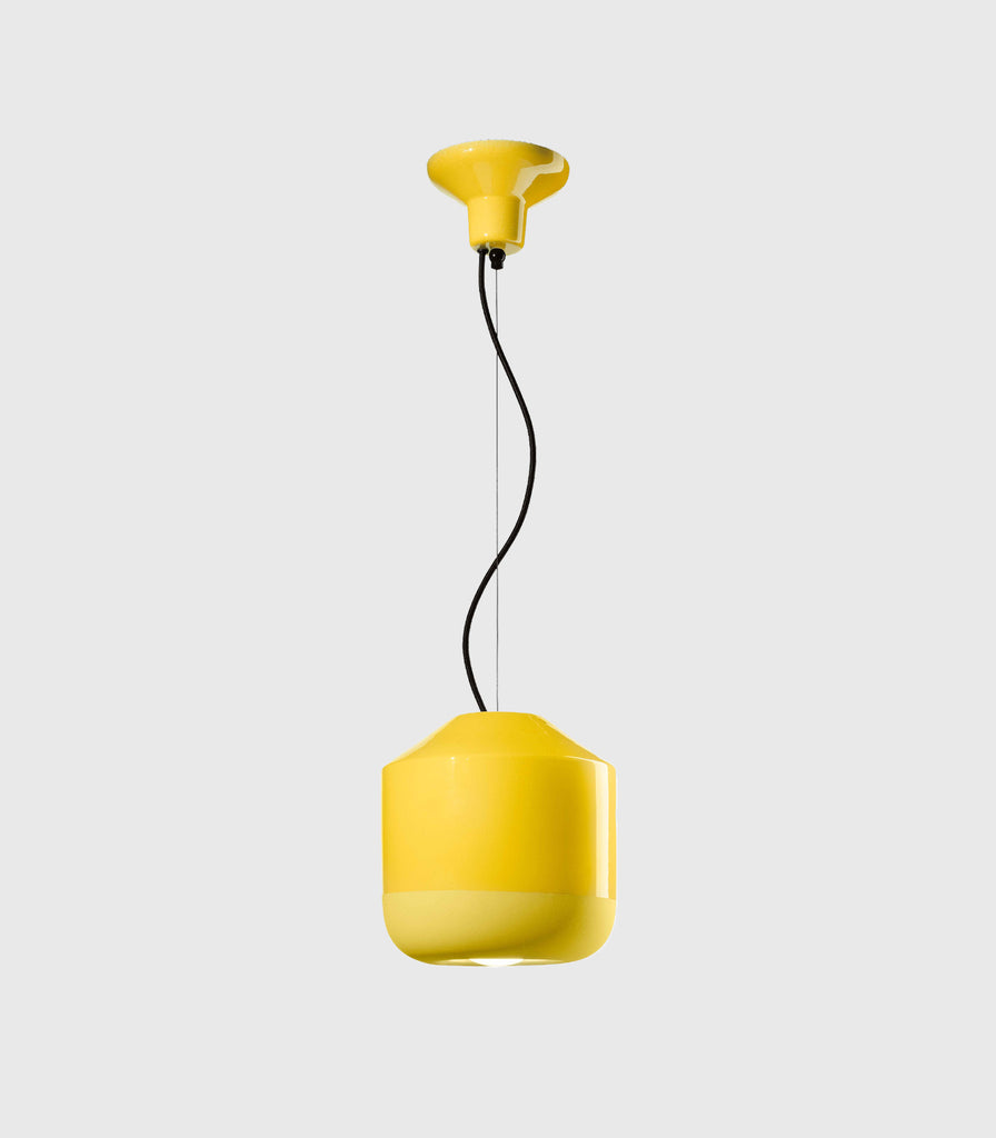 Ferroluce Bellota Pendant Light in Lemon Yellow/Small