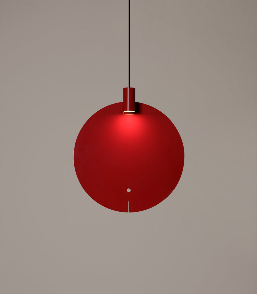 Santa & Cole Bijou SL Pendant Light in Large/Glossy Red
