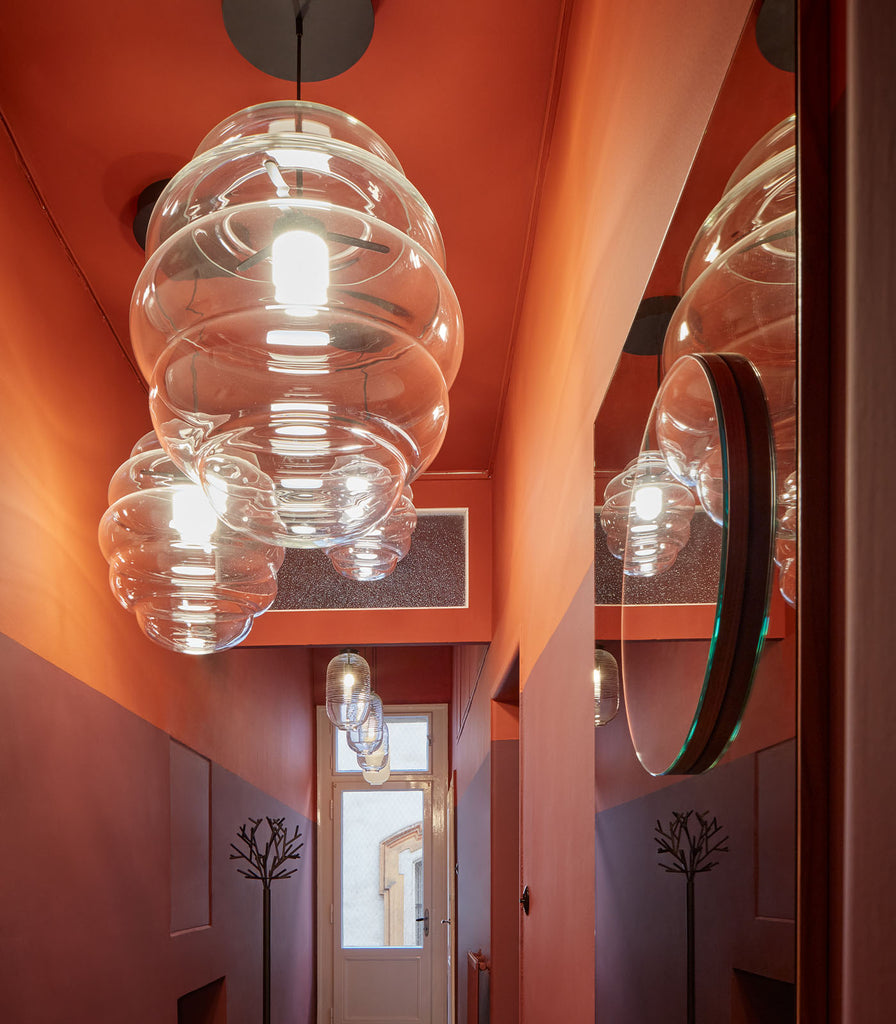 Bomma Blimp Pendant Light featured within interior space